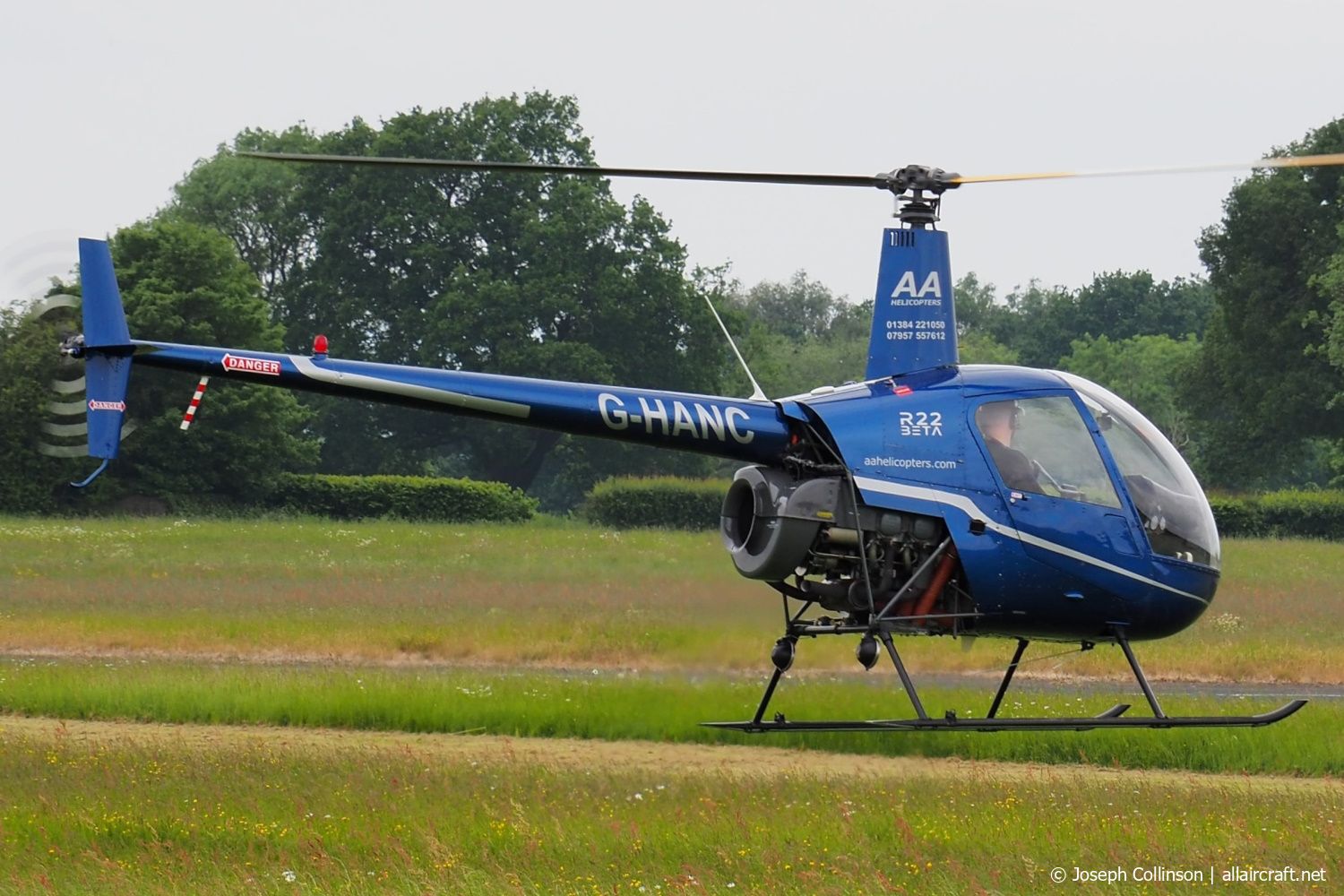 G-HANC (1740) 1991 Robinson R22 Beta