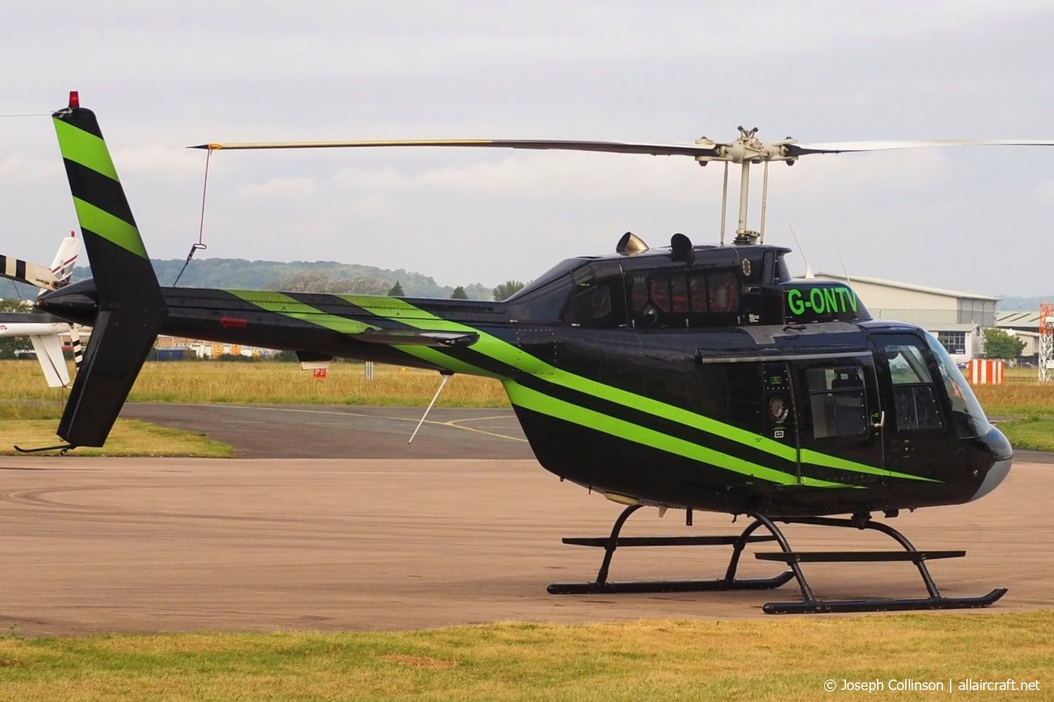G-ONTV (8733) 1991 Agusta-Bell AB-206B JetRanger III