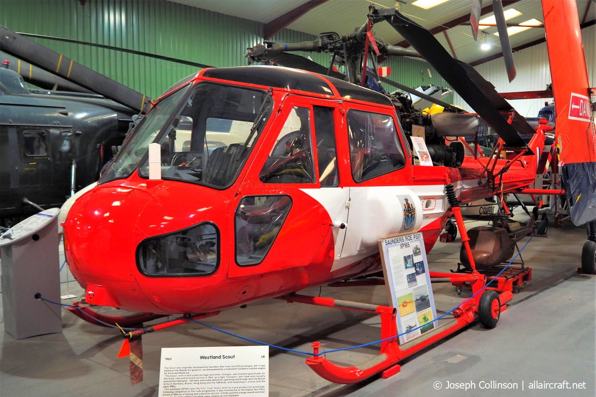 XP165 (S2/8437) 1960 Westland Scout AH.1