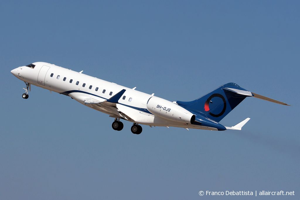 9H-OJS (9606) 2014 Bombardier Global 6000