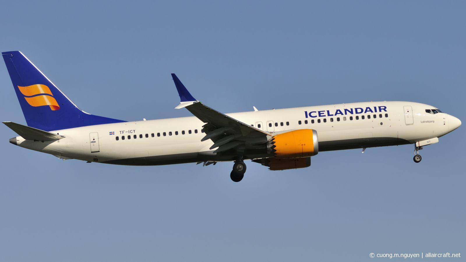 TF-ICY (44354) 2018 Boeing 737-8 MAX