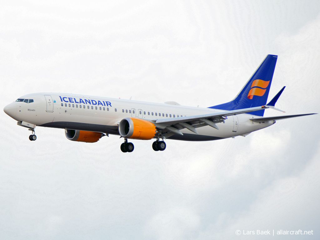 TF-ICN · Boeing 737-8 MAX · (CPH / EKCH)