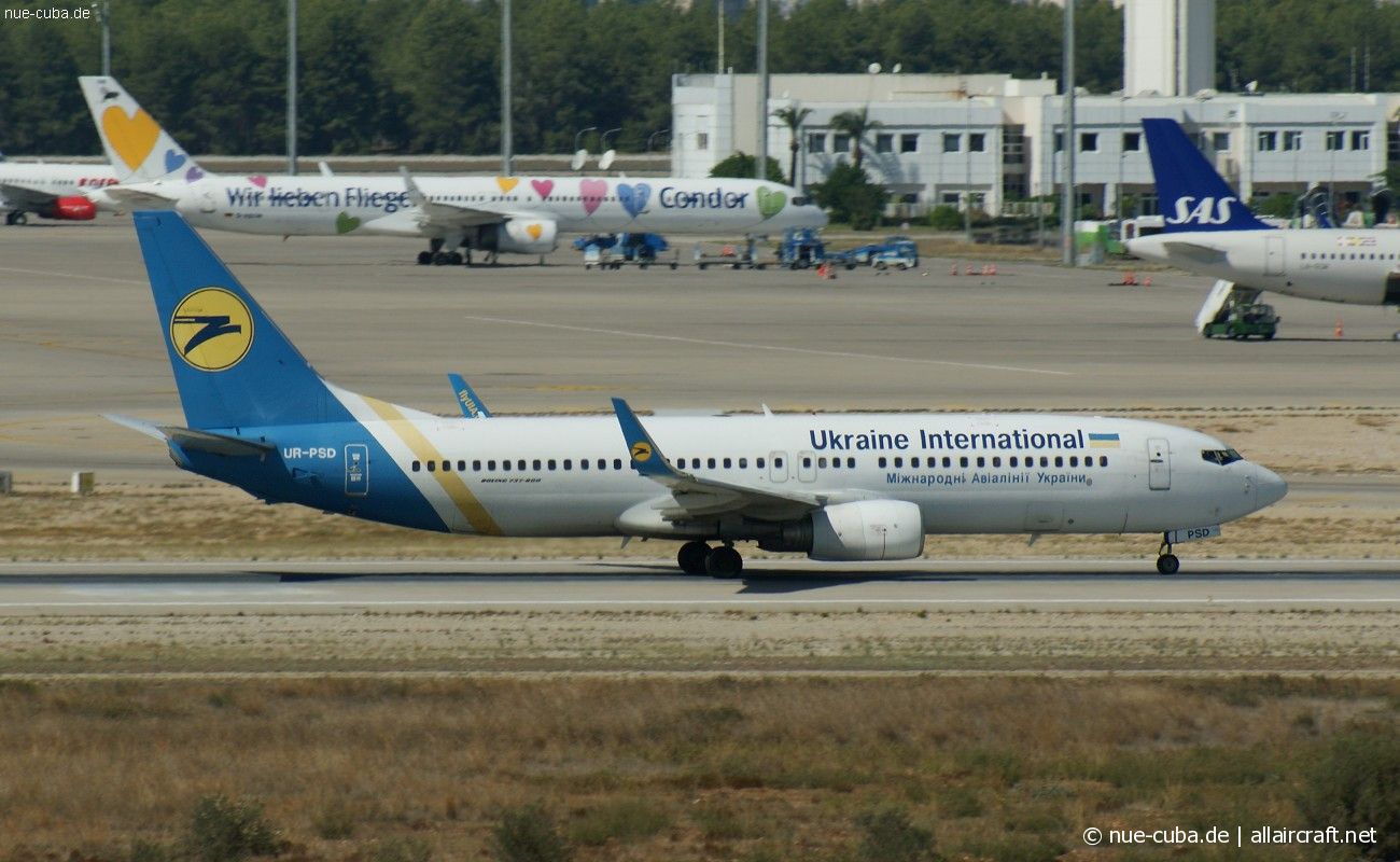 UR-PSD (29686) 2010 Boeing 737-8HX(WL)
