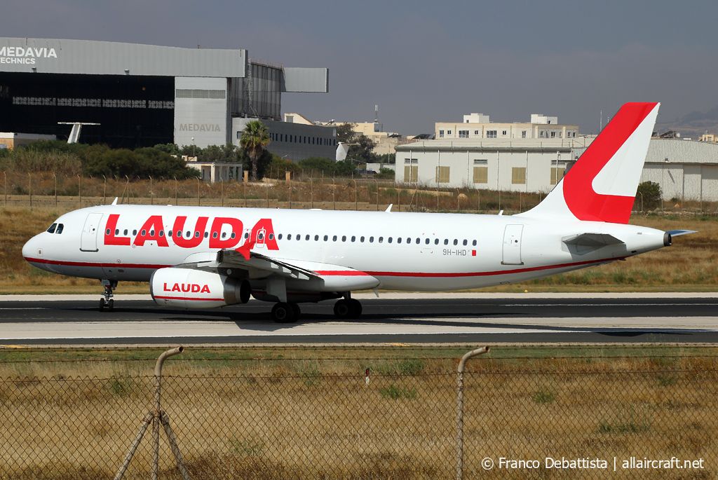 9H-IHD · Airbus A320-232 · (MLA / LMML)