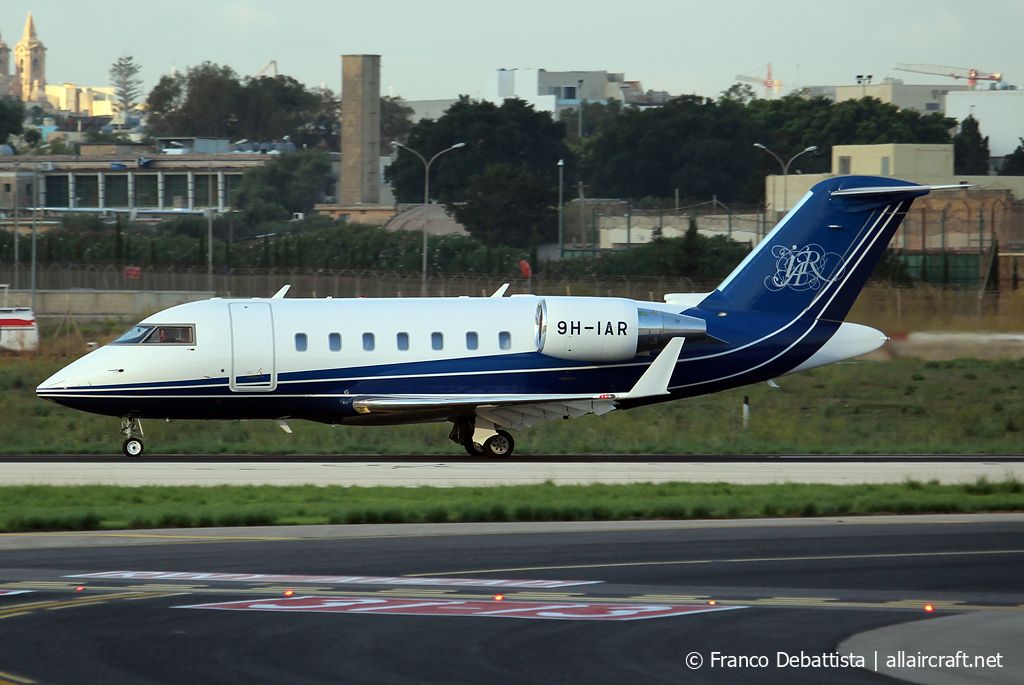 9H-IAR (5785) 2008 Bombardier CL-600-2B16 Challenger 605