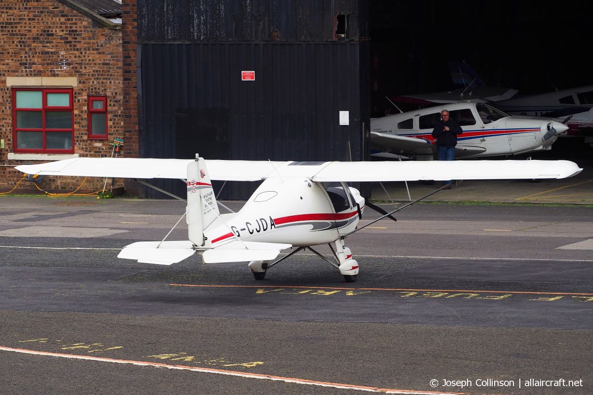 G-CJDA (1605-7452) 2016 Comco Ikarus C42 FB80