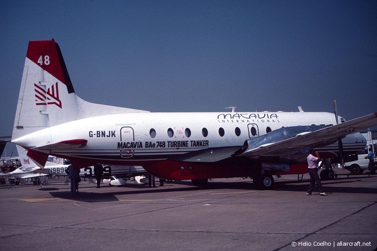G-BNJK  (1594) 1981 Hawker Siddeley HS.748 Series 2A