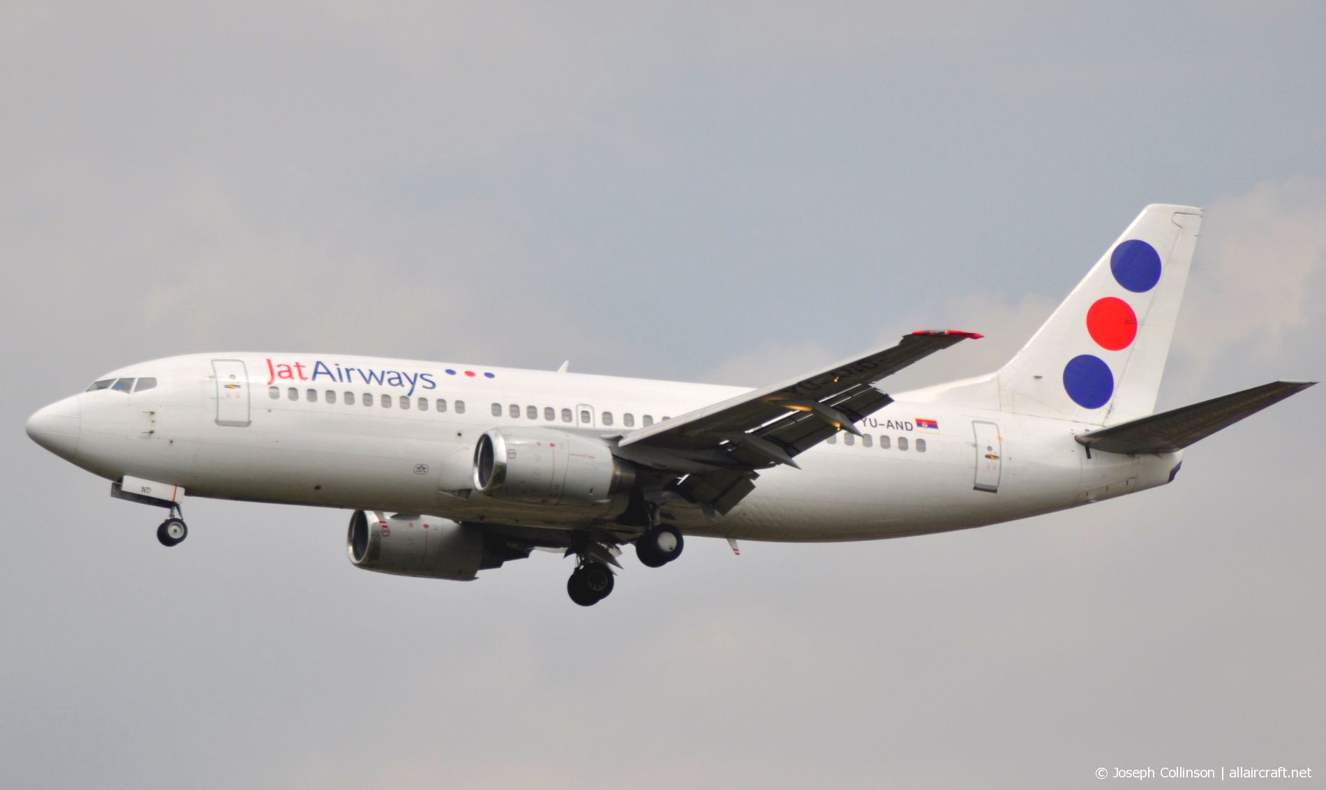 YU-AND (23329) 1985 Boeing 737-3H9
