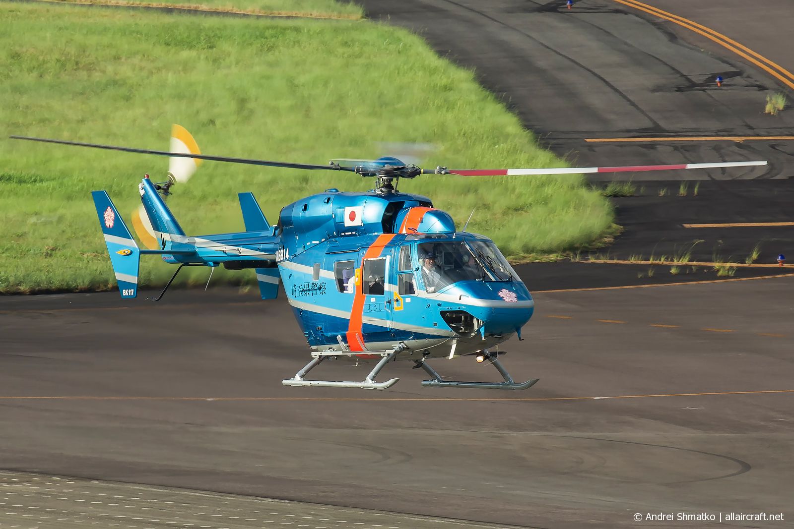 JA6814 (MSN 1127) MBB-Kawasaki BK117C-1