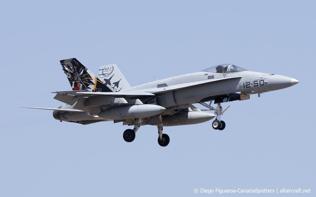 C.15-34 / 12-50 McDonnell Douglas EF-18A Hornet