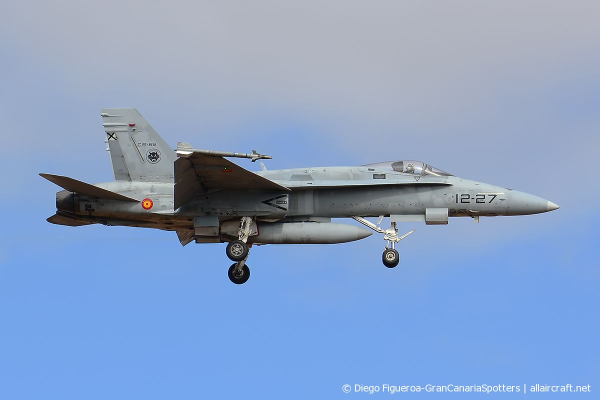 C.15-69 / 12-27 McDonnell Douglas EF-18A Hornet