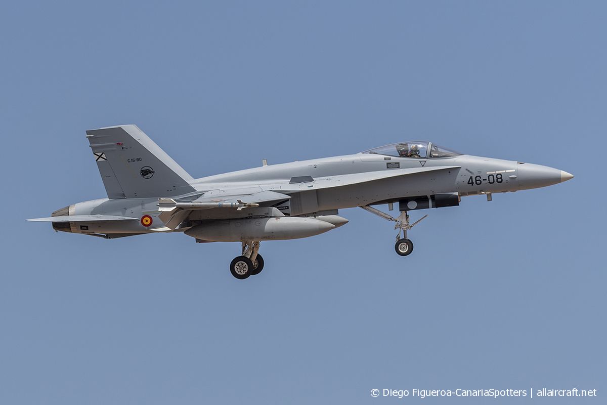 C.15-80 / 46-08 McDonnell Douglas EF-18A Hornet