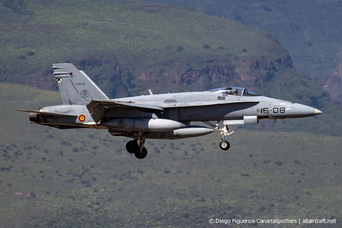 C.15-21 / 15-08 McDonnell Douglas EF-18A Hornet