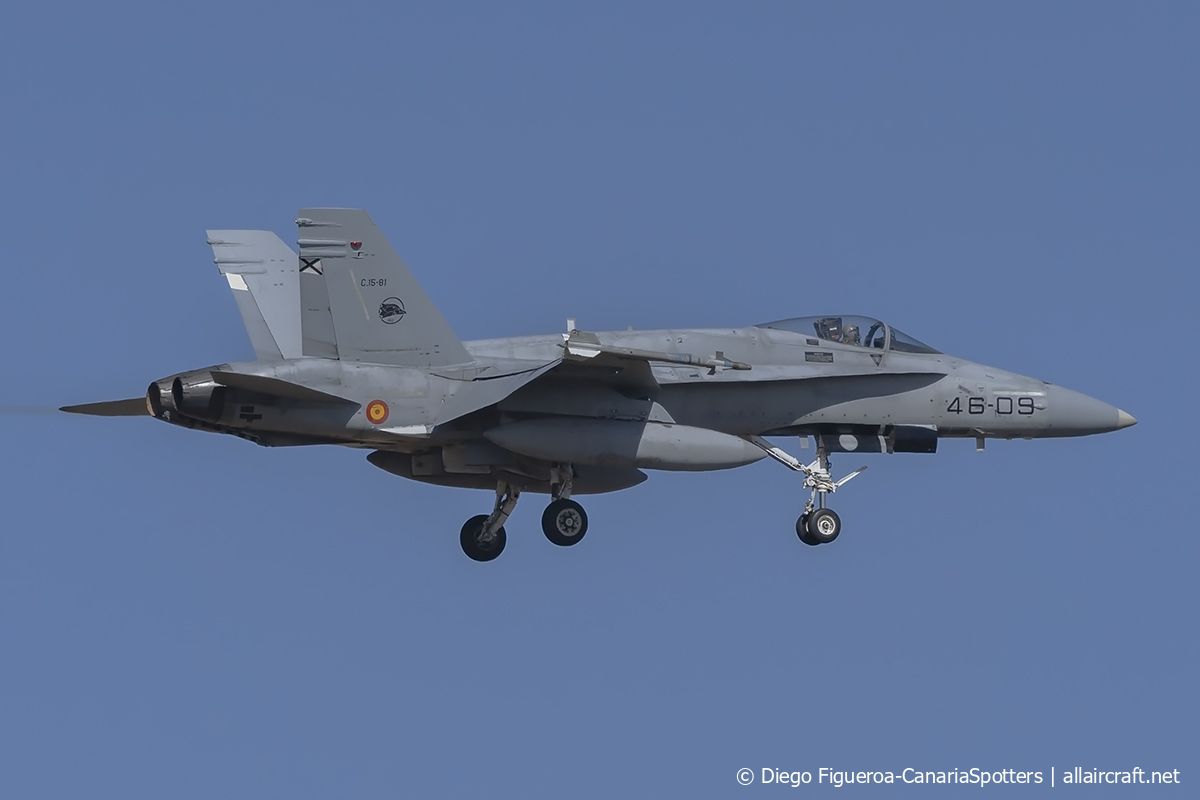 C.15-81 / 46-09 McDonnell Douglas EF-18A Hornet