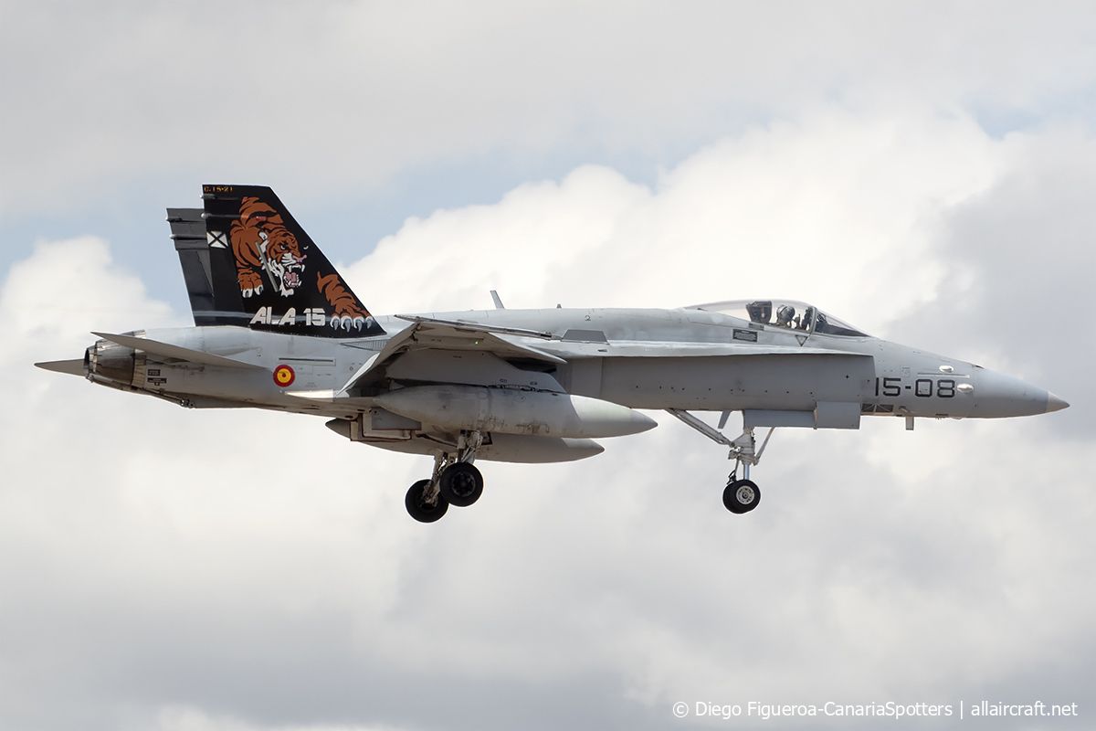 C.15-21 / 15-08 McDonnell Douglas EF-18A Hornet