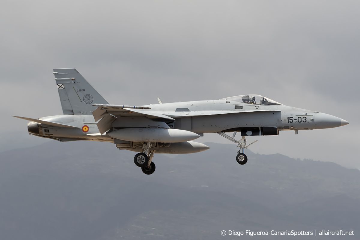 C.15-18 / 15-03 McDonnell Douglas EF-18M Hornet