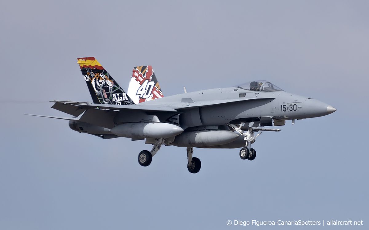 C.15-43 / 15-30 McDonnell Douglas EF-18BM Hornet