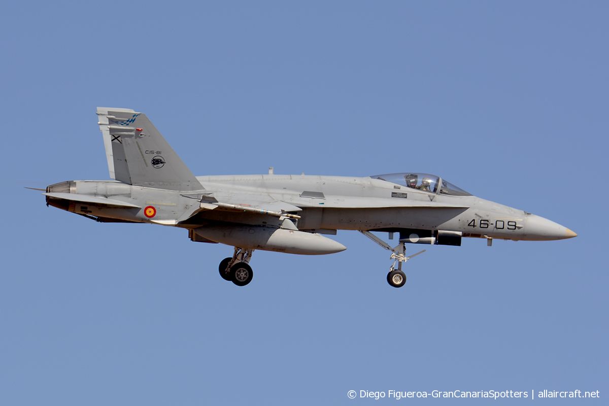 C.15-81 / 46-09 McDonnell Douglas EF-18A Hornet