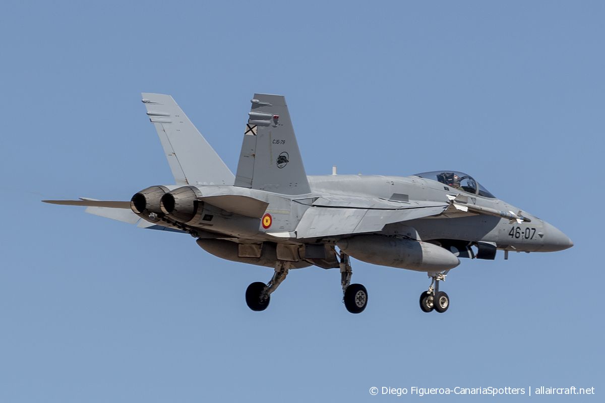 C.15-79 / 46-07 McDonnell Douglas EF-18A Hornet