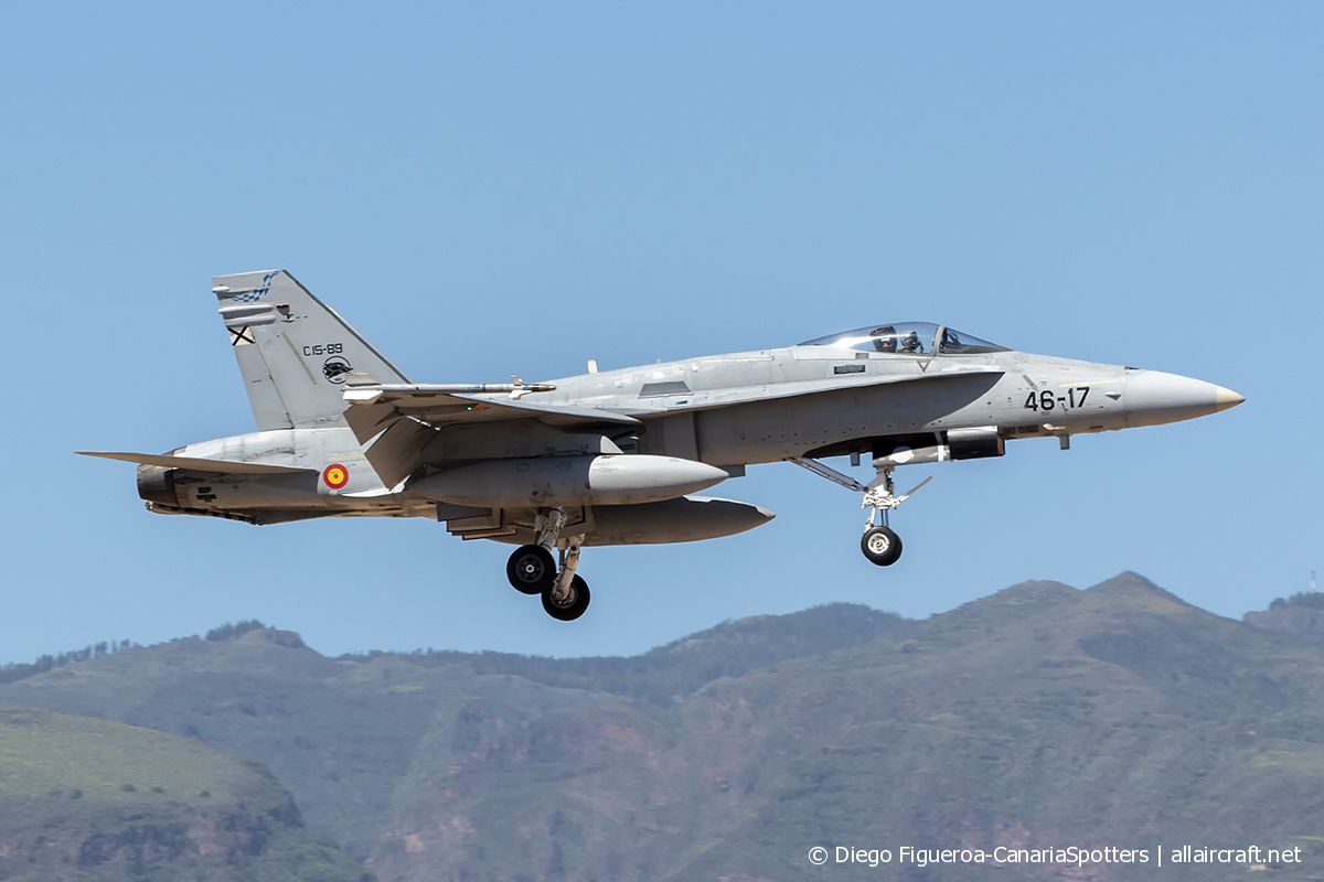 C.15-89 / 46-17 McDonnell Douglas EF-18A Hornet