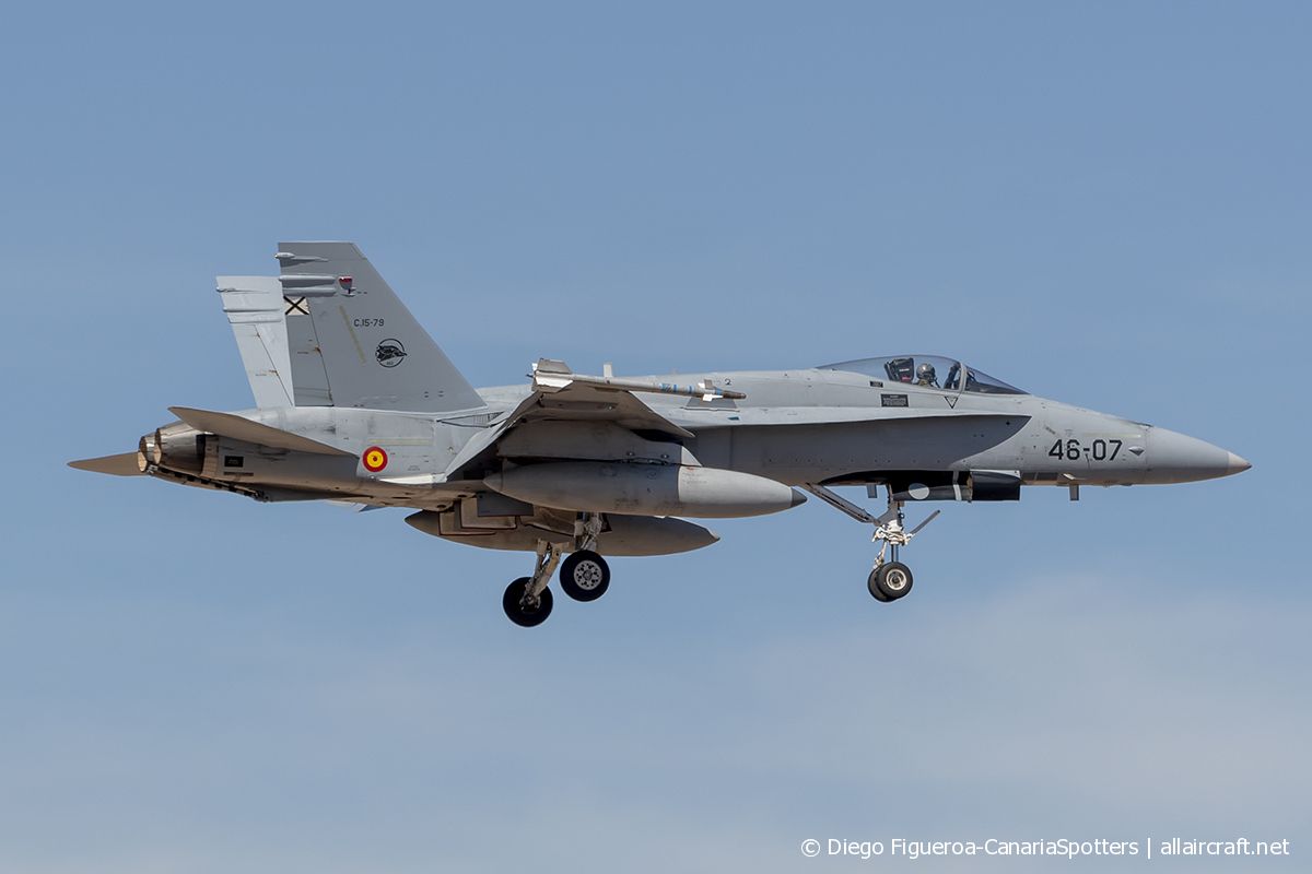 C.15-79 / 46-07 McDonnell Douglas EF-18A Hornet