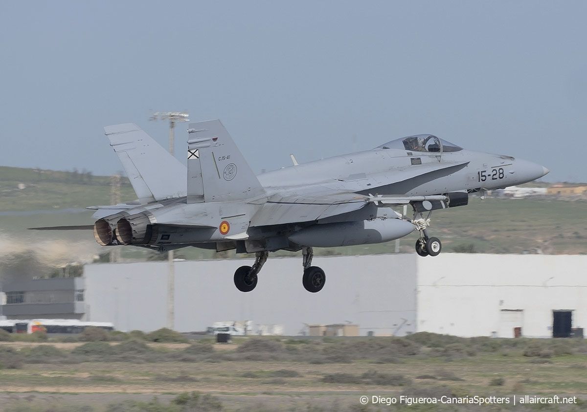 C.15-41 / 15-28 McDonnell Douglas EF-18A Hornet