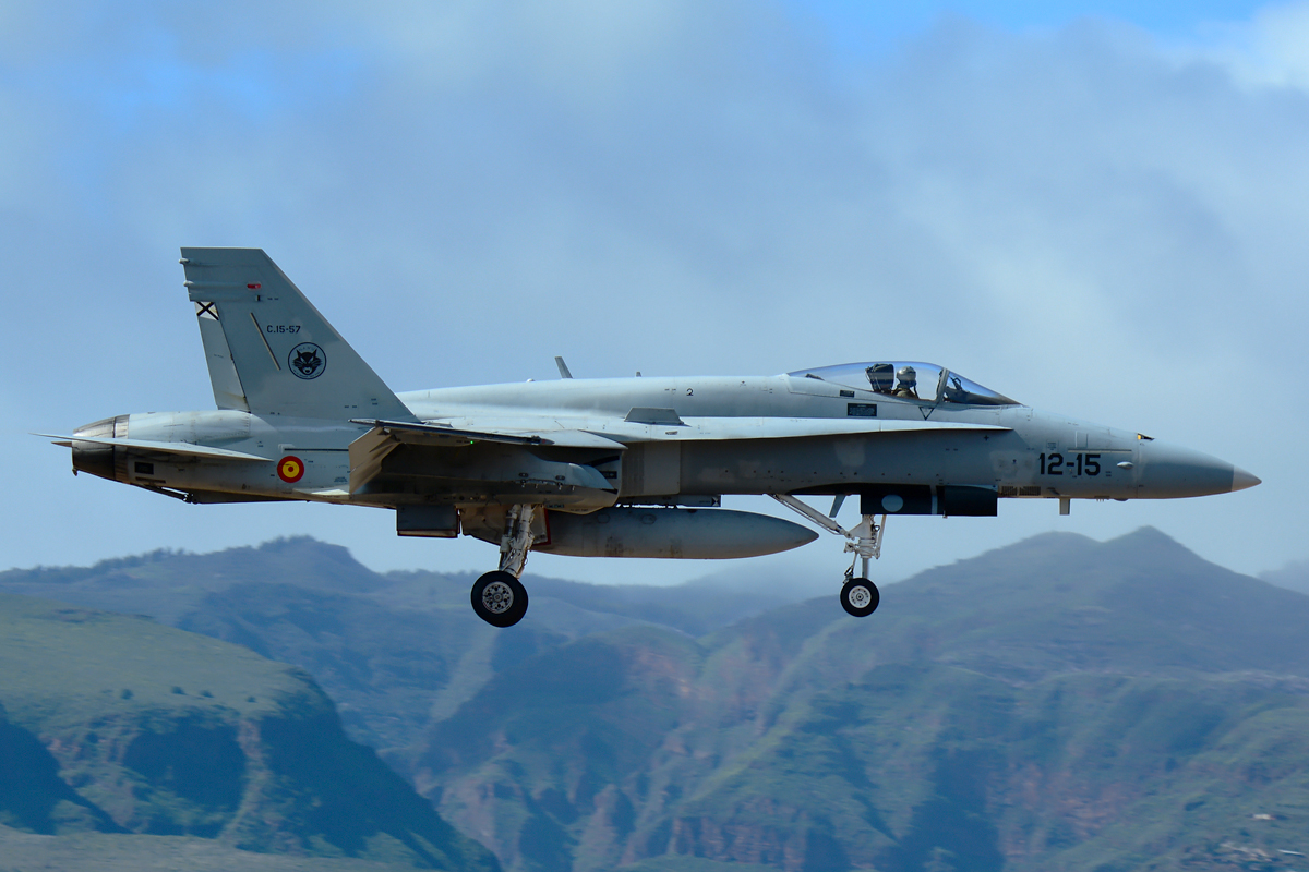 C.15-57 / 12-15 McDonnell Douglas EF-18A Hornet