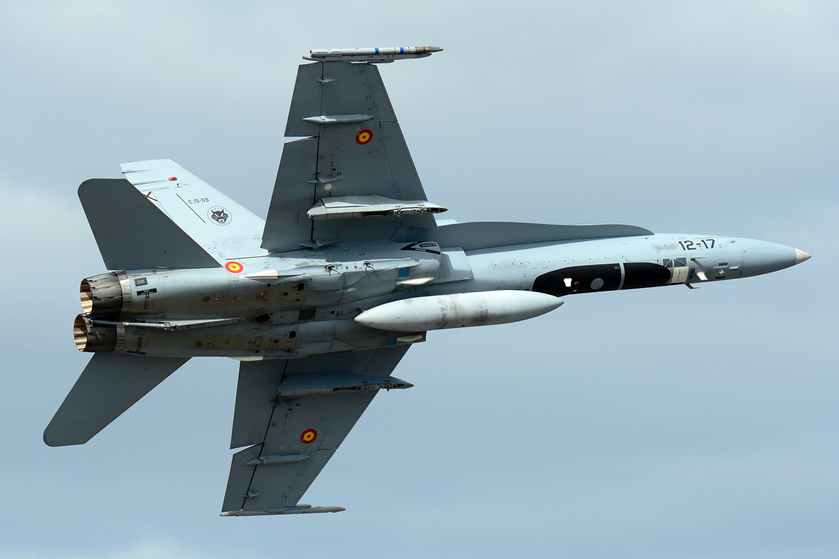 C.15-59 / 12-17 McDonnell Douglas EF-18A Hornet