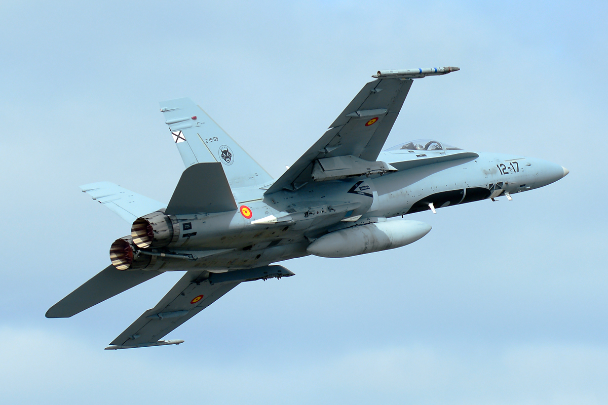 C.15-59 / 12-17 McDonnell Douglas EF-18A Hornet