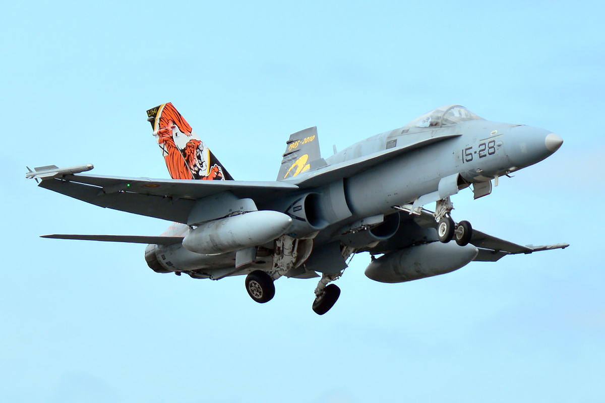 C.15-41 / 15-28 McDonnell Douglas EF-18A Hornet