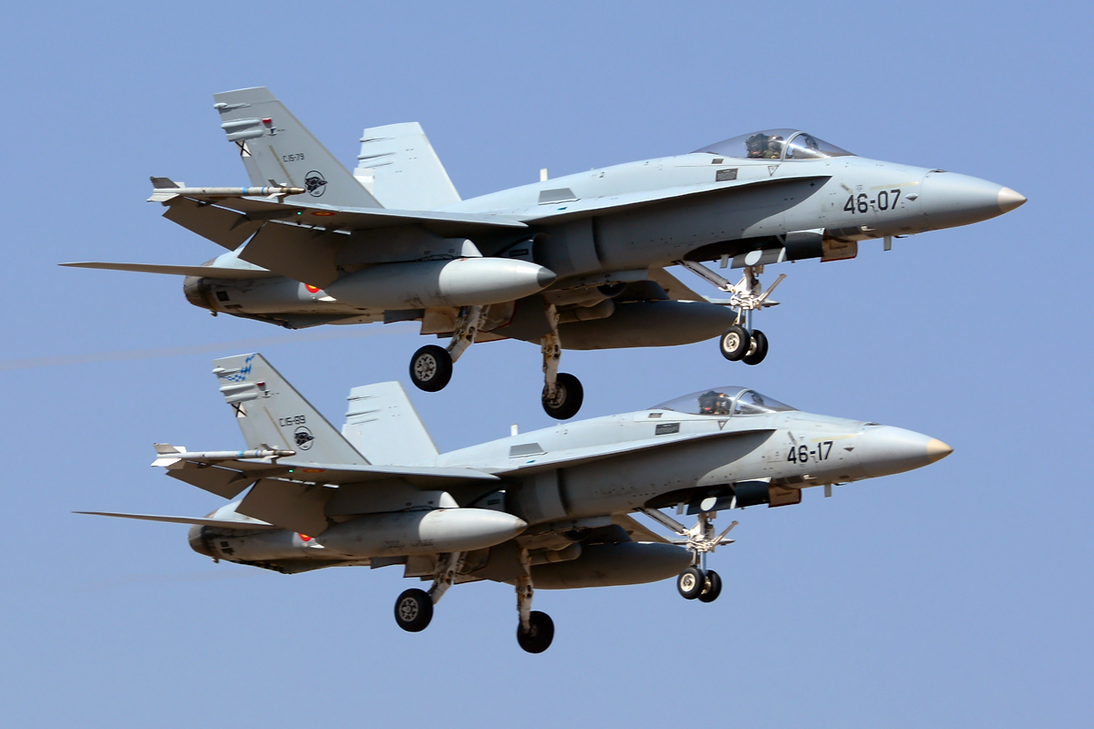 C.15-79 / 46-07 McDonnell Douglas EF-18A Hornet