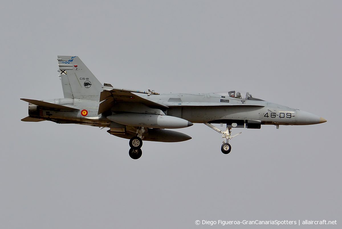 C.15-81 / 46-09 McDonnell Douglas EF-18A Hornet