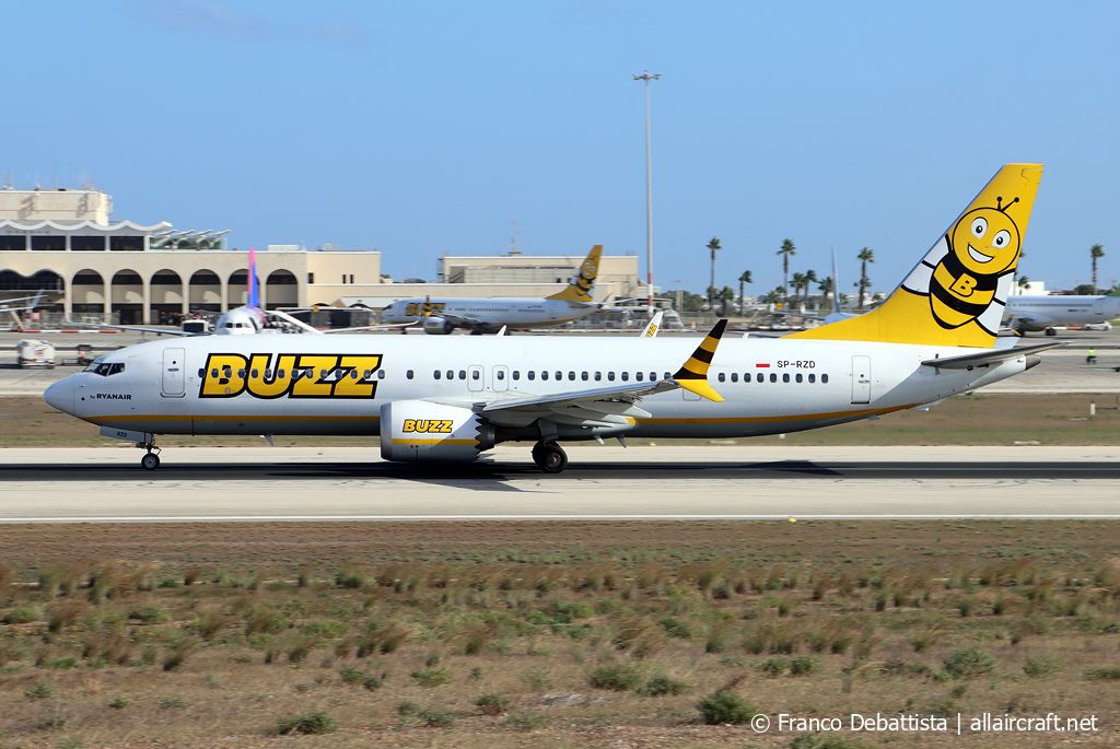 SP-RZD · Boeing 737-8200 MAX · (MLA / LMML)