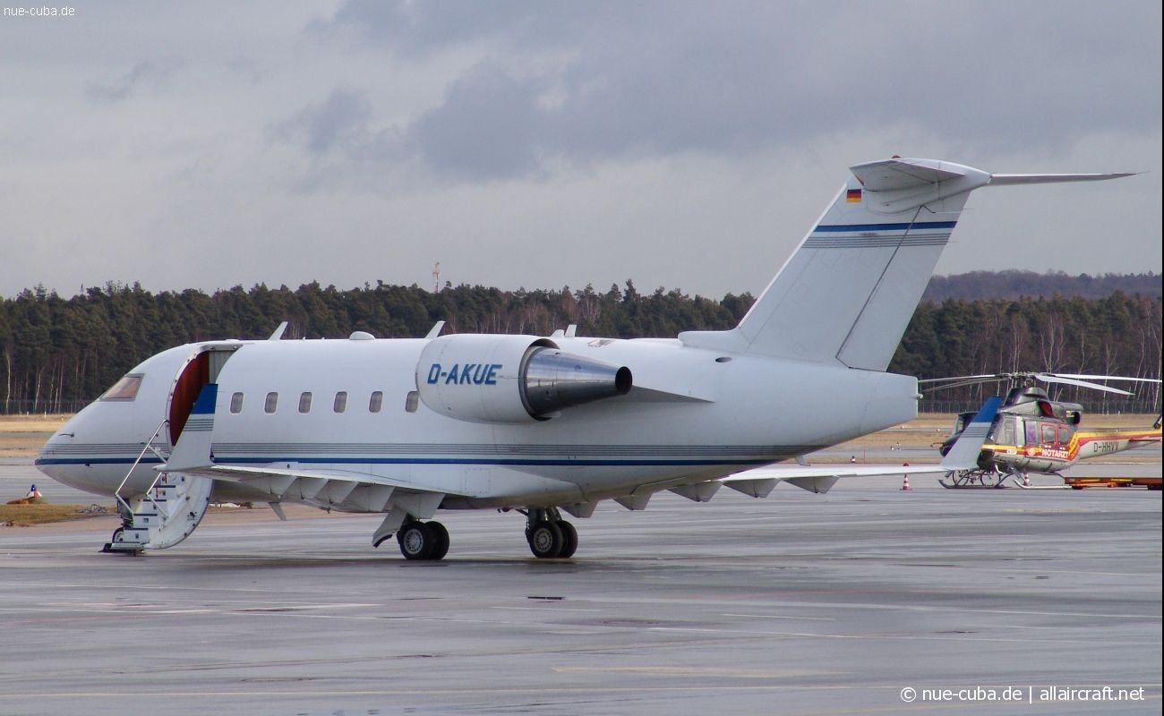 D-AKUE (5173) 1995 Bombardier CL-600-2B16 Challenger 601-3R