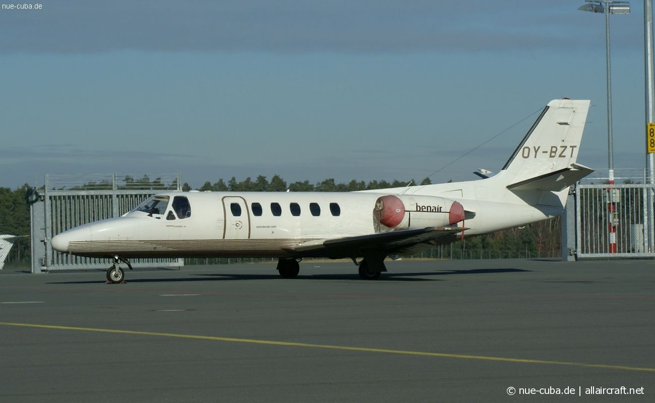OY-BZT (550-0259) 1981 Cessna 550 Citation II