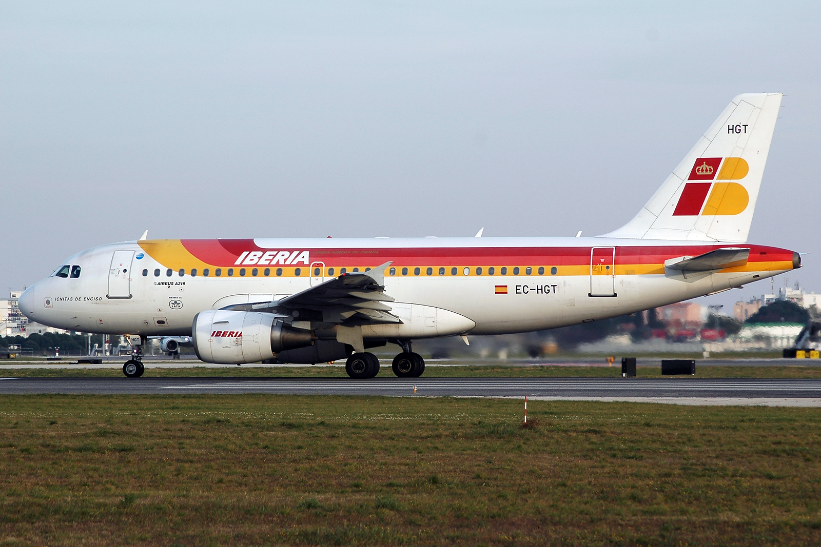EC-HGT, (cn 1247), Airbus A319-111