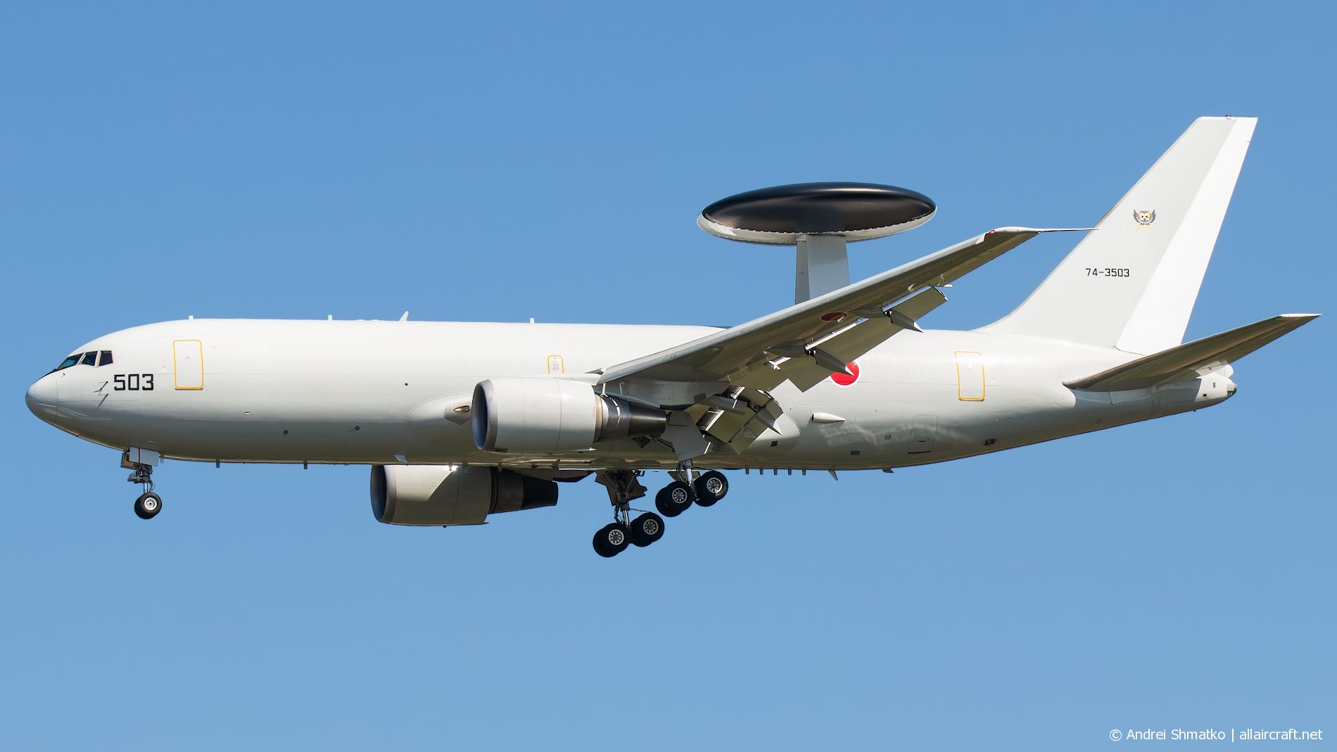 74-3503 (28016) 1996 Boeing E-767