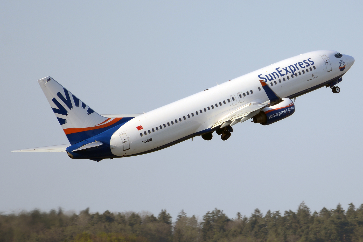TC-SNF (36259) 2008 Boeing 737-8HC WL