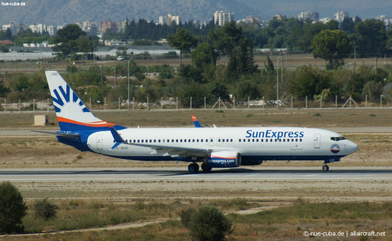 TC-SOC (61333) 2017 Boeing 737-8HC(WL)