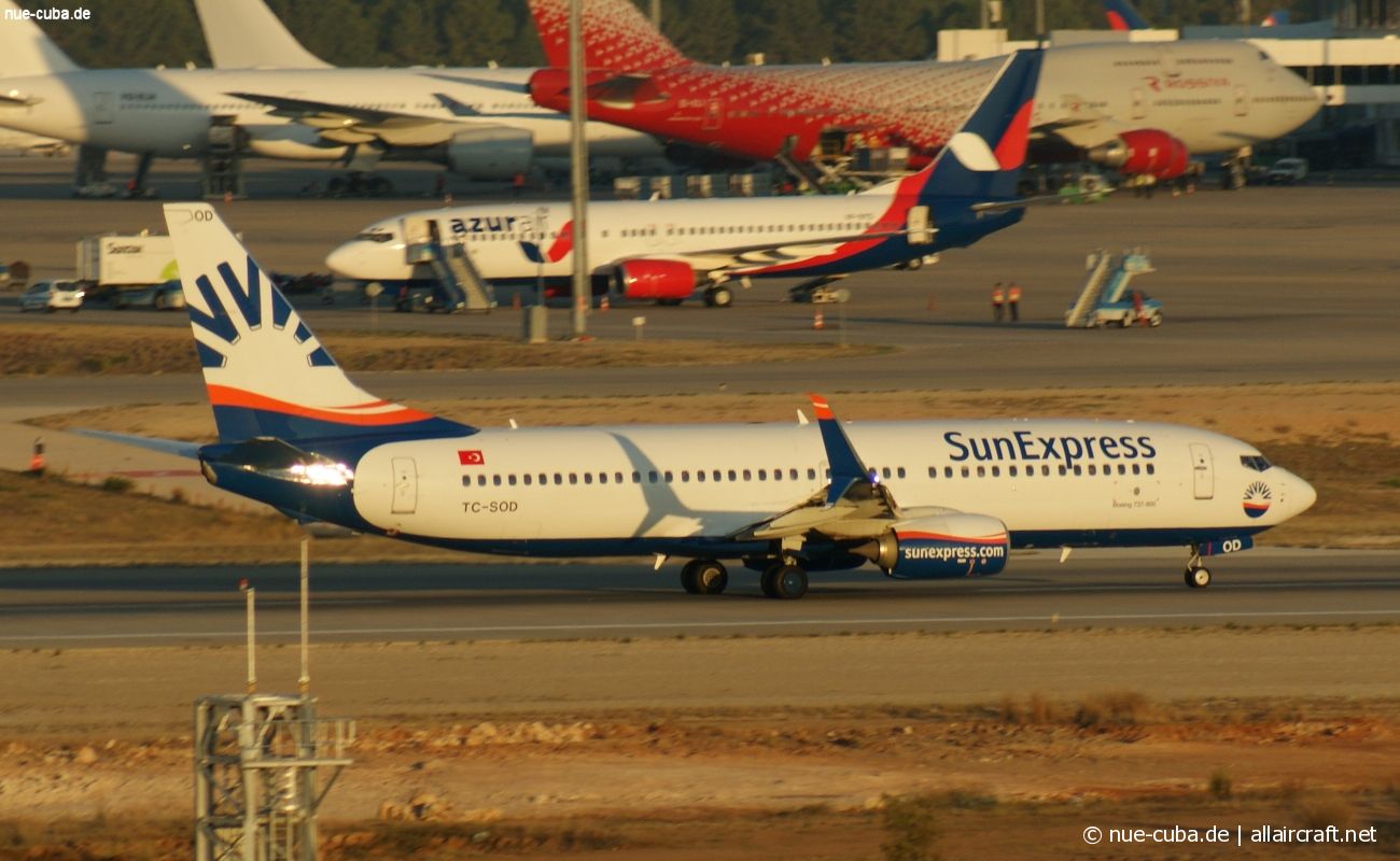 TC-SOD (61176) 2017 Boeing 737-8HC(WL)