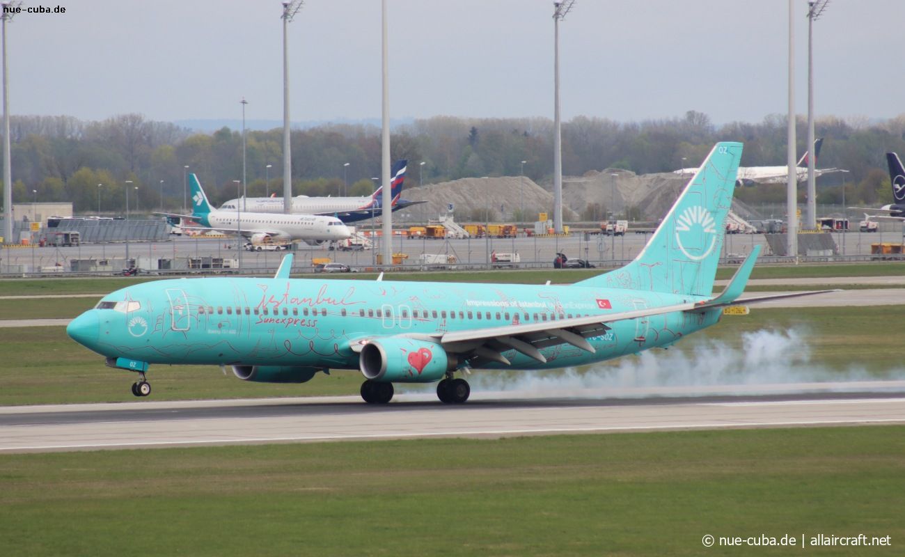 TC-SOZ (29649) 2008 Boeing 737-8HX(WL)