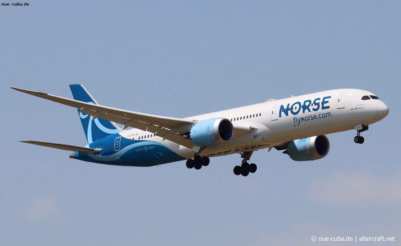 LN-FND (38788) 2018 Boeing 787-9 Dreamliner