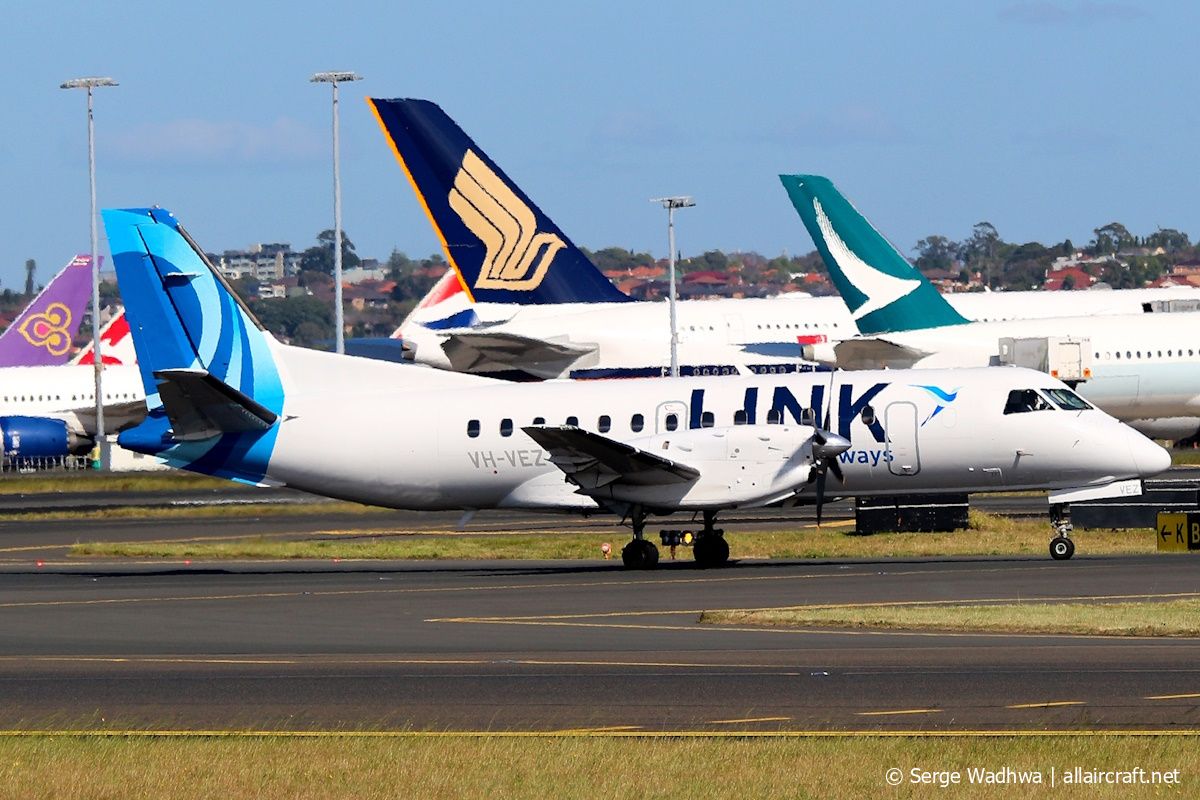 VH-VEZ (340B-450) 1998 Saab 340B+