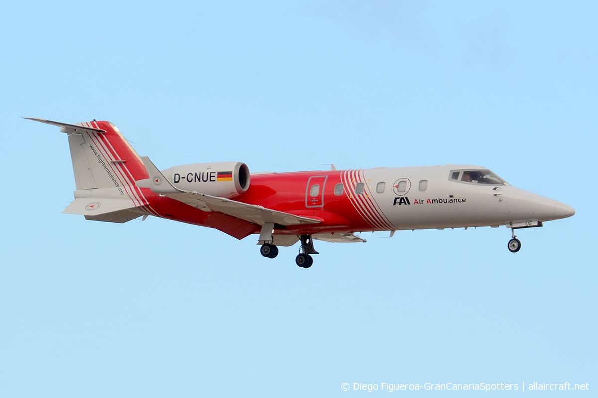 D-CNUE (cn 60-170) Learjet 60