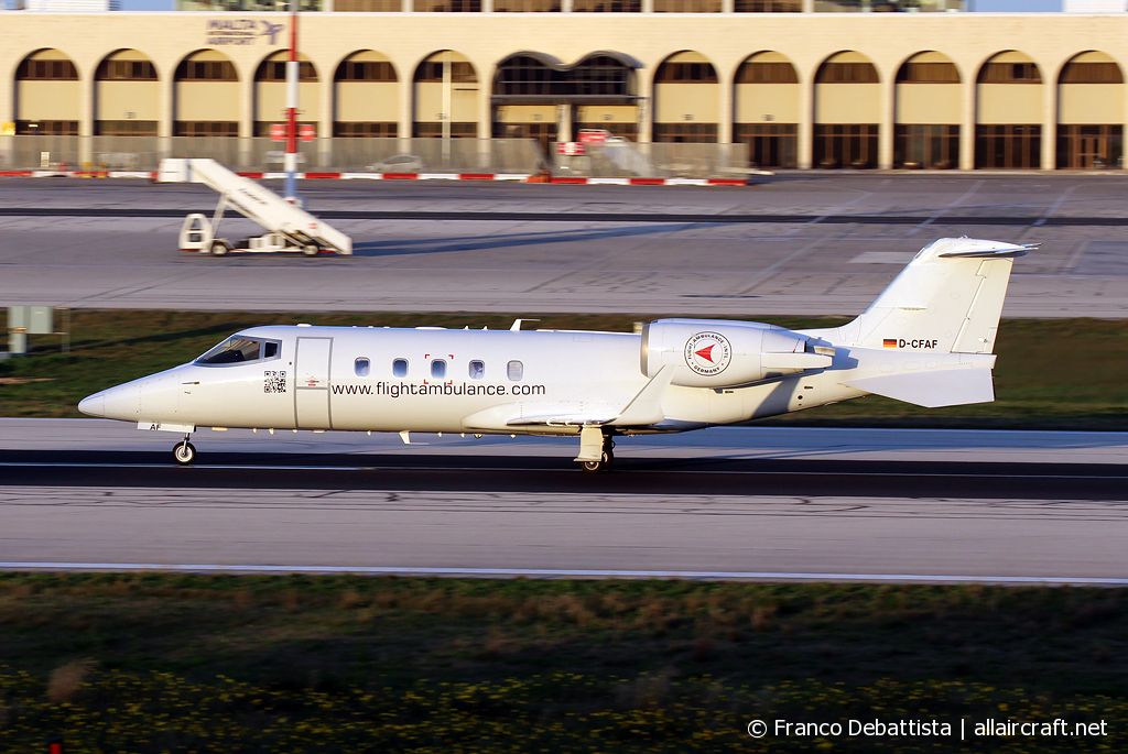 D-CFAF (cn 60-107) Learjet 60