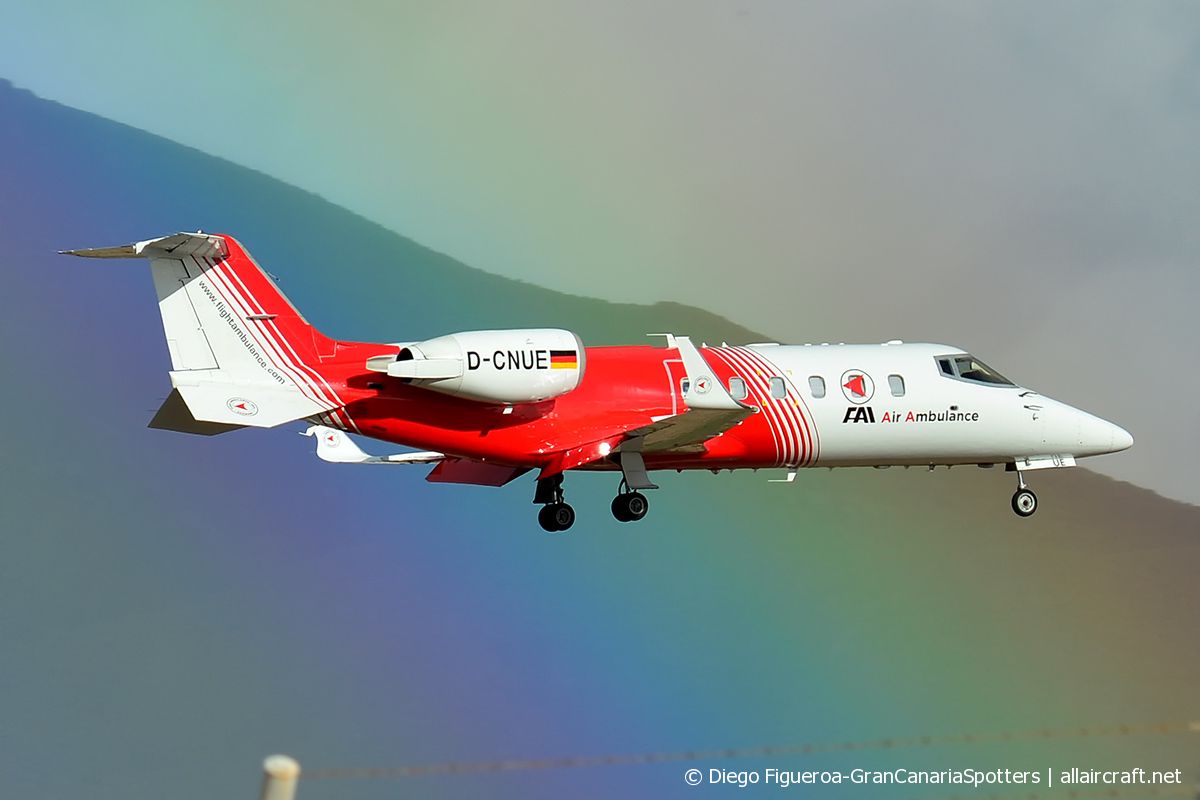 D-CNUE (cn 60-170) Learjet 60