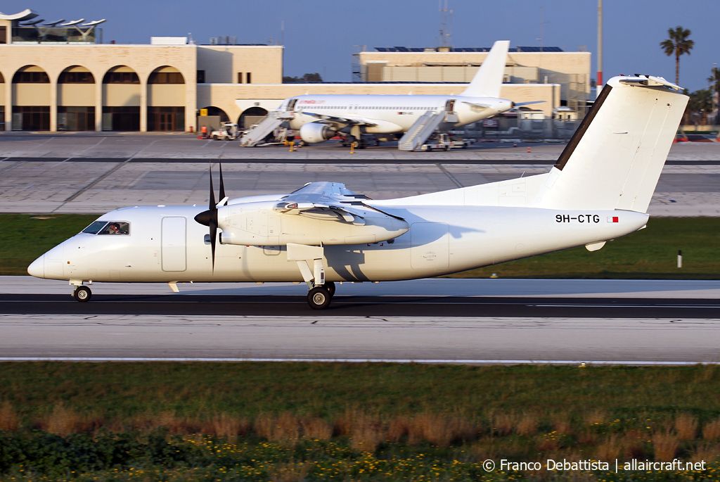 9H-CTG (222) 1990 DeHavilland Canada DHC-8-102 Dash 8