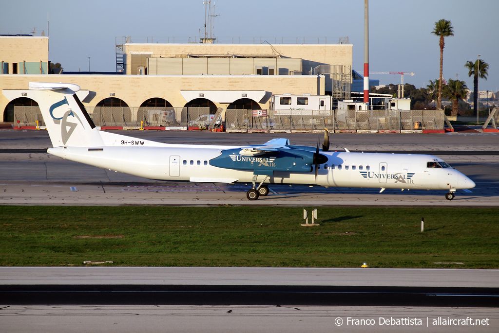 9H-SWW · Bombardier Dash 8-Q402 · (MLA / LMML)