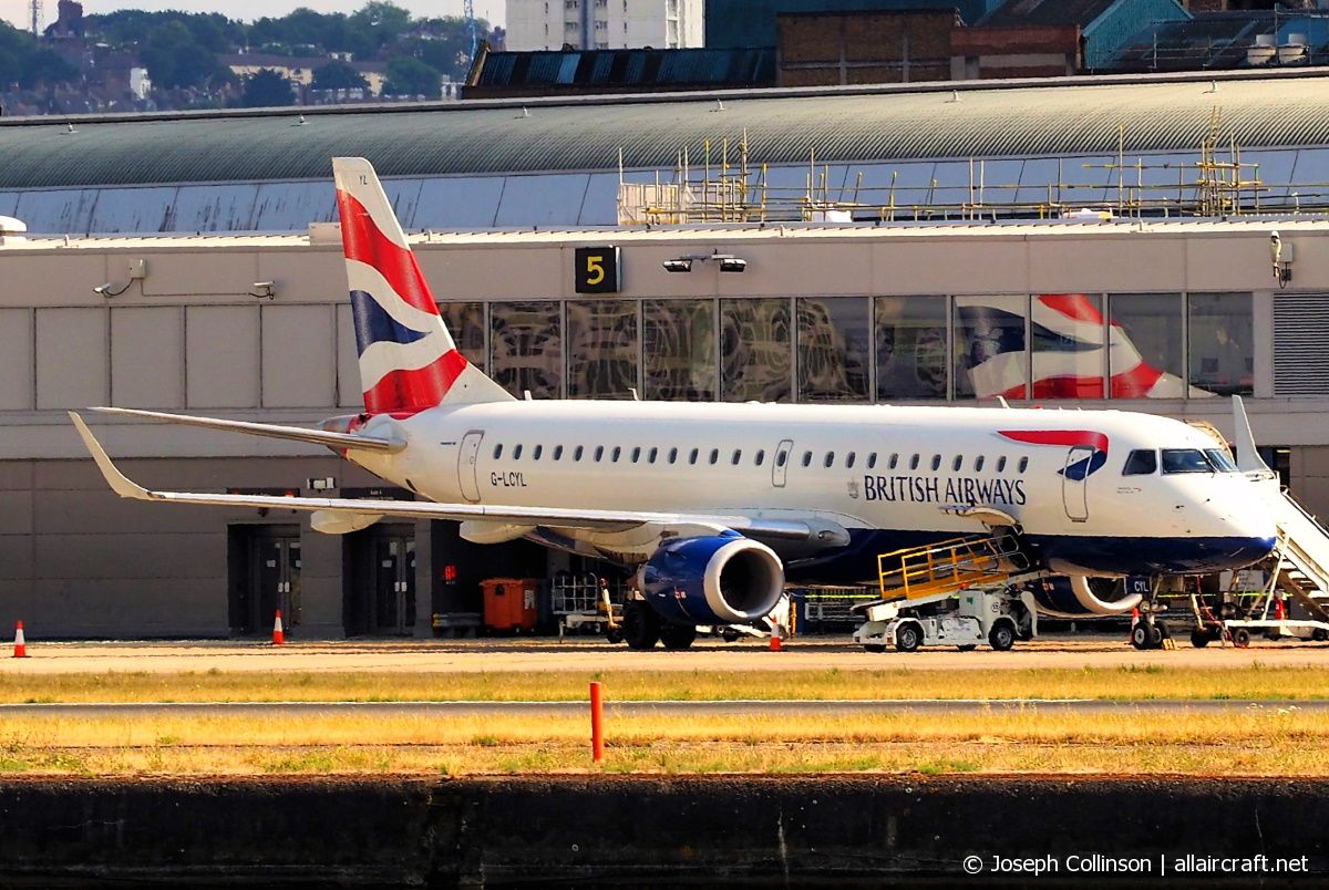 G-LCYL (19000346) Embraer 190-100LR