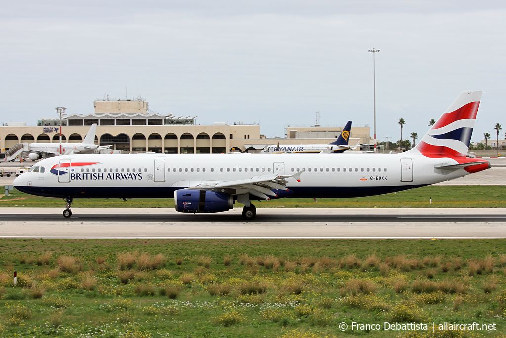 G-EUXK (3235) 2007 Airbus A321-231